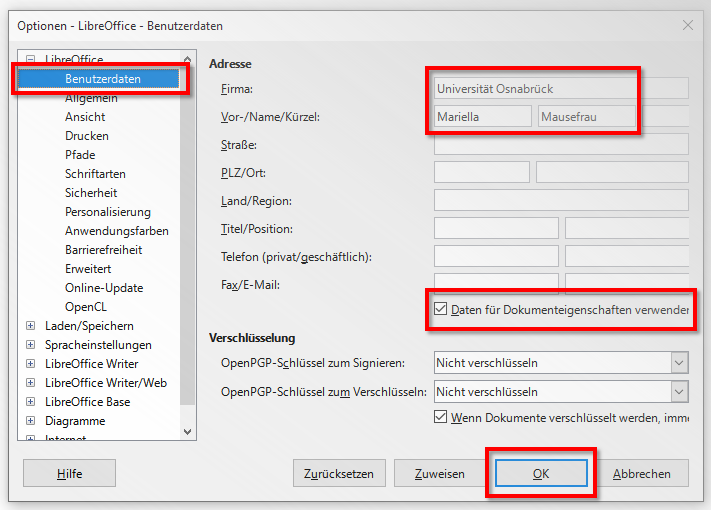Menüführung LibreOffice Menüführung LibreOffice